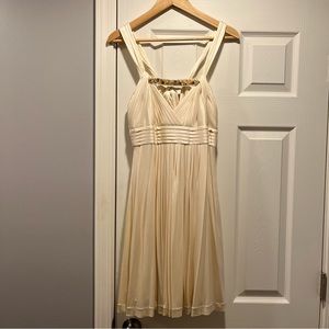 BCBG Ivory Cocktail Dress size S